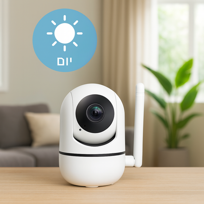 מצלמת אבטחה חכמה עם שליטה מהנייד